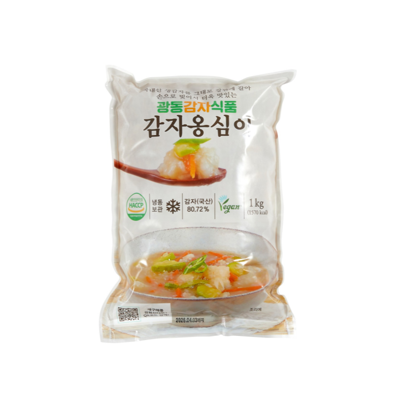 광동감자옹심이,강원도 감자옹심이 1kg 무료배송
